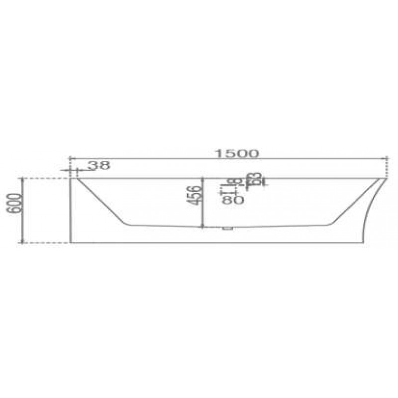 SUNNY HARPER-150 Freestanding Bath